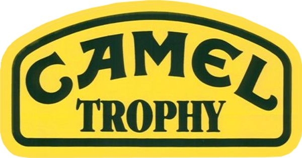 Camel Trophy DECAL (ORIGINAL) – 7.5 inch X 4 inch
