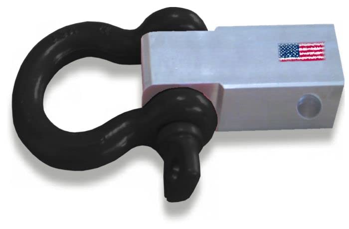 MEGA Bracket with 1 inch MEGA D-Shackle (4X4 Off-Road Vehicle Recovery)