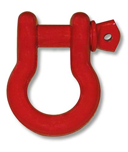 BILLET4X4 6-1/2 TON Powder-Coated 7/8 inch X-Large D-Shackle – Patriot RED (Single)