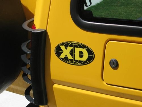 BILLET4X4 XD – Xtreme Duty - Decal – 6 inch X 3.5 inch (4X4 Vehicle Decal)