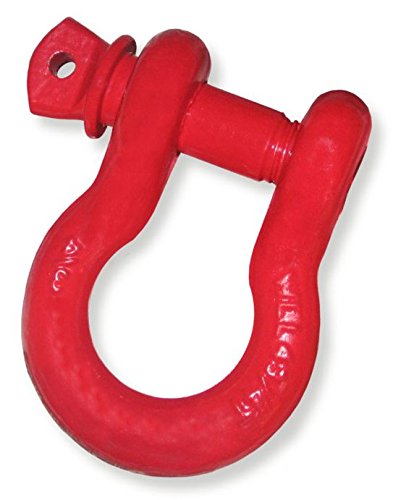 BILLET4X4 4-3/4 TON Powdercoated D-Shackles for 4X4 Off-Road Vehicle Recovery