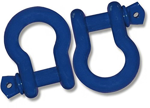 BILLET4X4 4-3/4 TON Powdercoated D-Shackles for 4X4 Off-Road Vehicle Recovery