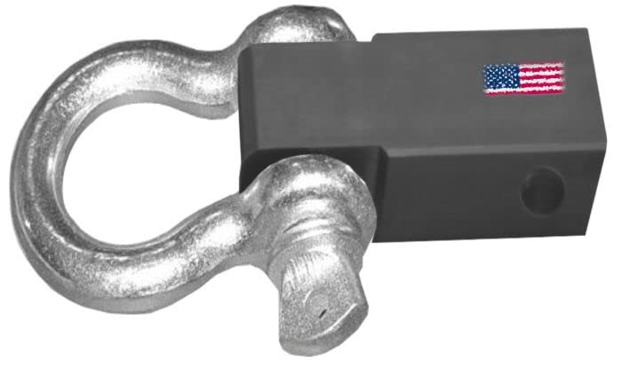 MEGA Bracket with 1 inch MEGA D-Shackle (4X4 Off-Road Vehicle Recovery)
