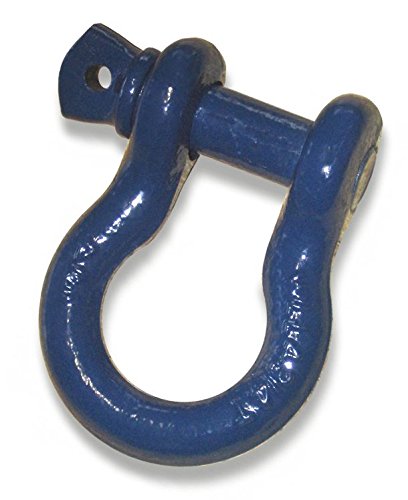 BILLET4X4 4-3/4 TON Powder-Coated 3/4 inch D-Shackle – Navy Blue (Single)