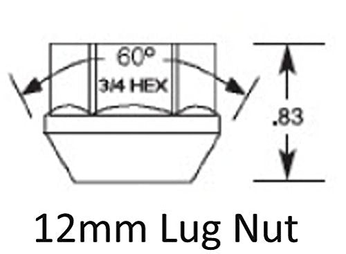 BILLET4X4 Lug Nuts - Toy – 12MM (Qty 24) (4X4 Vehicles)