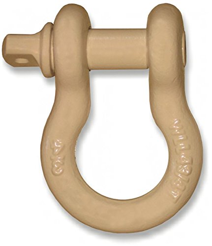 BILLET4X4 4-3/4 TON Powdercoated D-Shackles for 4X4 Off-Road Vehicle Recovery