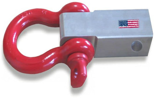 MEGA Bracket with 1 inch MEGA D-Shackle (4X4 Off-Road Vehicle Recovery)
