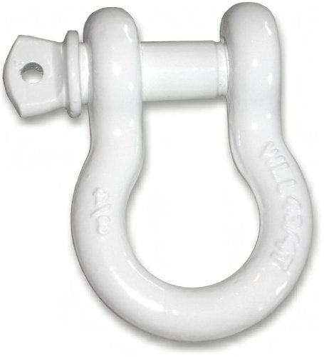 BILLET4X4 4-3/4 TON Powder-Coated 3/4 inch D-Shackle – Super White (Single)