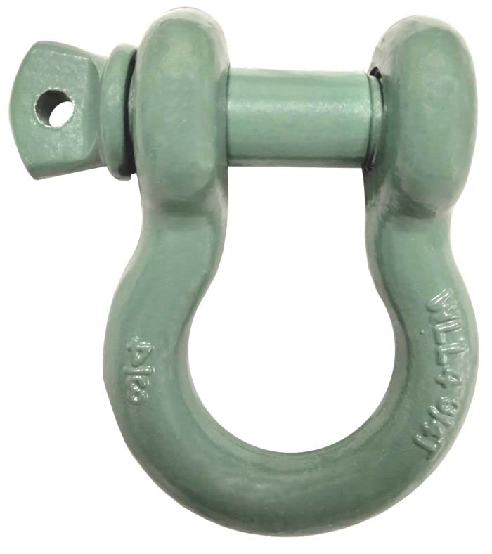 BILLET4X4 4-3/4 TON Powdercoated D-Shackles for 4X4 Off-Road Vehicle Recovery