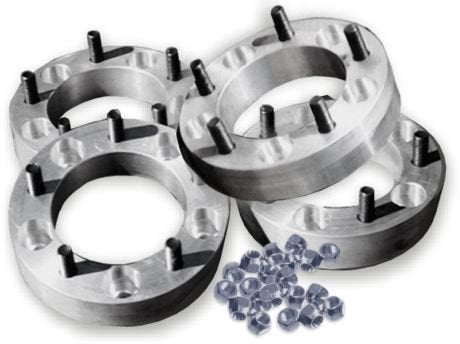 BILLET4X4 Offroad Wheel SPACERS (Set of 4) 6 on 5 1/2 inch - 1.5 inch Width – Toy (12mm) (4X4 Vehicles)