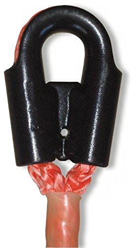 U.S. Made Synthetic Winchrope Kit - 3/8 inch x 100 feet with Hawse Fairlead (4X4 Off-Road Vehicle Recovery)