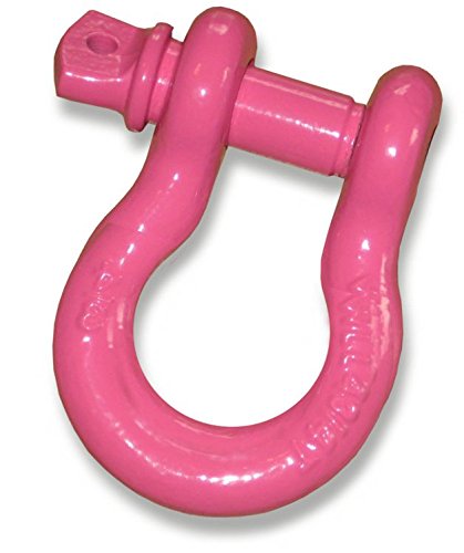 BILLET4X4 4-3/4 TON Powder-Coated HOT Pink - 3/4 inch D-Shackle (Single)