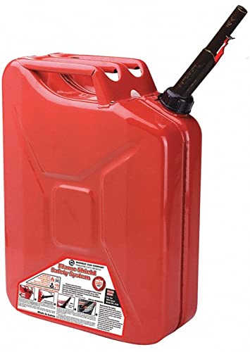 JERRY CAN HOLDER w/ 5 Gallon Steel Container (approved for all 50 states)