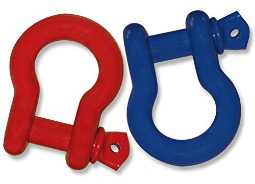 BILLET4X4 4-3/4 TON Powdercoated D-Shackles for 4X4 Off-Road Vehicle Recovery