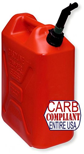 BILLET4X4 Scepter 5 Gallon POLYETHYLENE Gas CAN (CARB and EPA Approved for All 50 States)