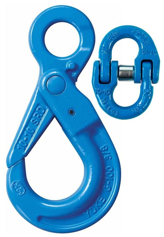 BILLET4X4 Heavy-Duty Application - SELF-Locking Winch Hook - Blue – (Off-Road Recovery)