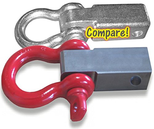 MEGA Bracket with 1 inch MEGA D-Shackle (4X4 Off-Road Vehicle Recovery)