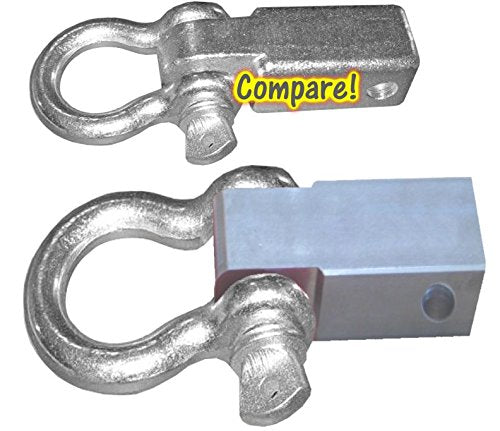 MEGA Bracket with 1 inch MEGA D-Shackle (4X4 Off-Road Vehicle Recovery)