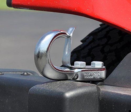 BILLET4X4 HD Tow Hooks (Chrome) - Pair (Off-Road Recovery)