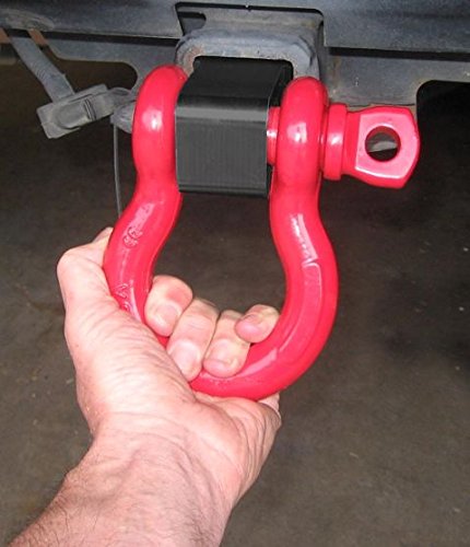 MEGA Bracket with 1 inch MEGA D-Shackle (4X4 Off-Road Vehicle Recovery)