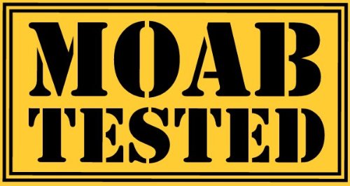 BILLET4X4 Moab Tested - Decal (4X4 Vehicle Decal)