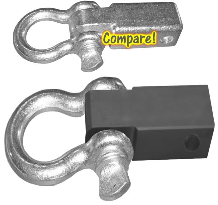 MEGA Bracket with 1 inch MEGA D-Shackle (4X4 Off-Road Vehicle Recovery)