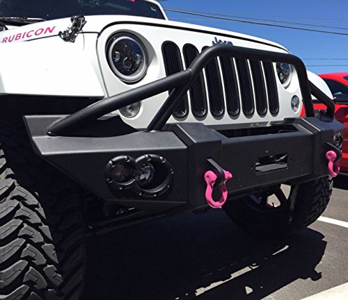 BILLET4X4 4-3/4 TON Powdercoated HOT Pink - 3/4 inch D-Shackles – (Set of 4) (4X4 Vehicle Recovery)