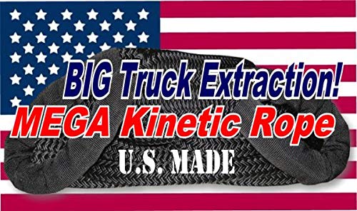 BILLET4X4 U.S. MIL-Grade 4X4 Vehicle Recovery Kinetic Rope