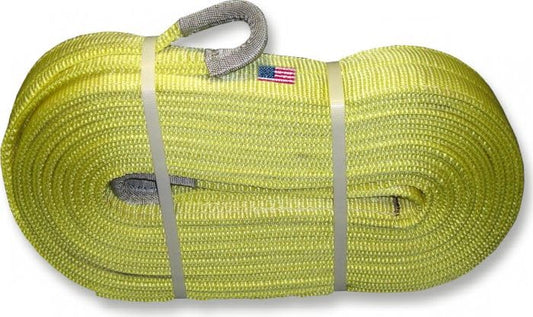 BILLET4X4 ATV Recovery Strap 1 inch X 15 ft Single-PLY (Off-Road Recovery)