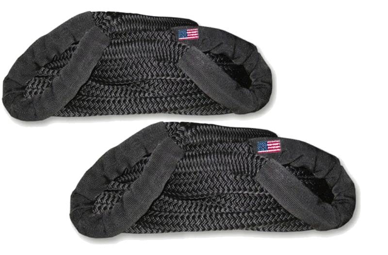 Bulk Order Qty 2 - U.S. Made Kinetic Snatch Rope Military-Grade - 1 inch X 30 ft (4X4 Extraction)