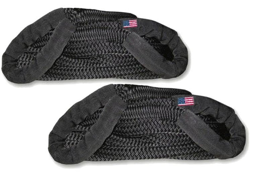 Bulk Order Qty 2 - U.S. Made Kinetic Snatch Rope Military-Grade - 1 inch X 30 ft (4X4 Extraction)