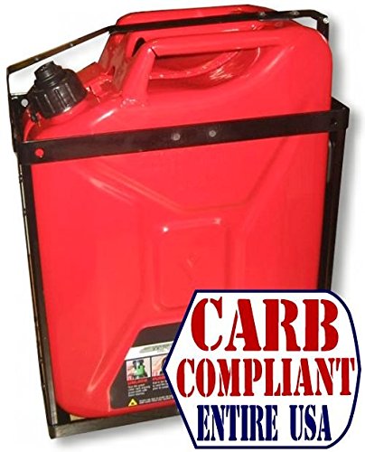 HD JERRY CAN HOLDER With WEDCO JERRY CAN - GAS (DOT, CARB and EPA approved for all 50 states)