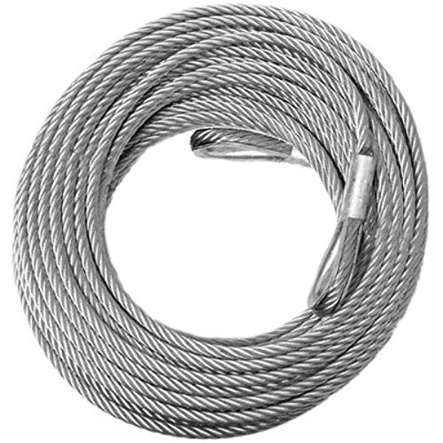BILLET4X4 Galvanized Winch Cable Extension with MEGA Winch Hooks (Off-Road Vehicle Recovery)