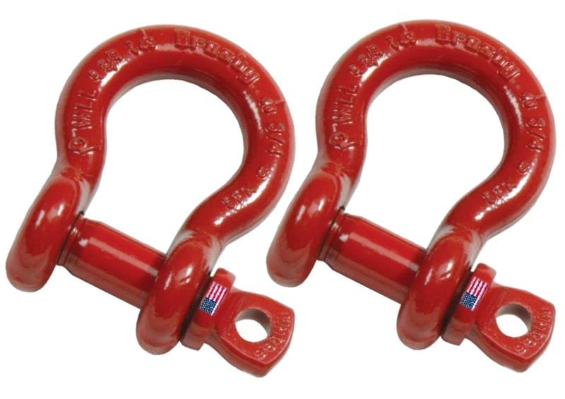 Screw-PIN Anchor Shackles (4X4 Off-Road Vehicle Recovery)