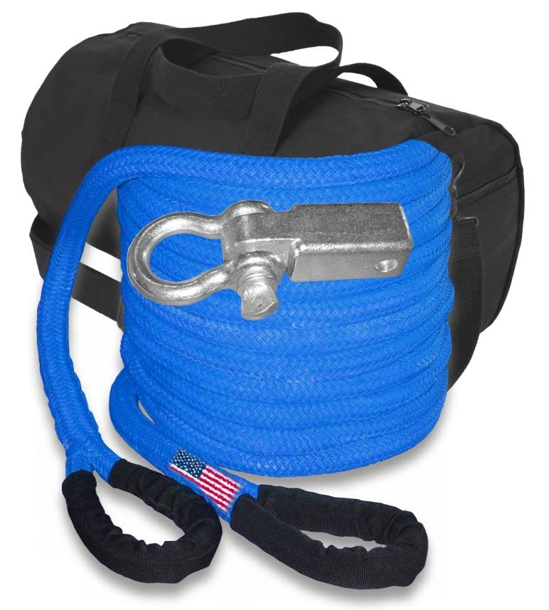 BILLET4X4 U.S. Made PolyGuard Kinetic Snatch Rope (4X4 Vehicle Recovery)