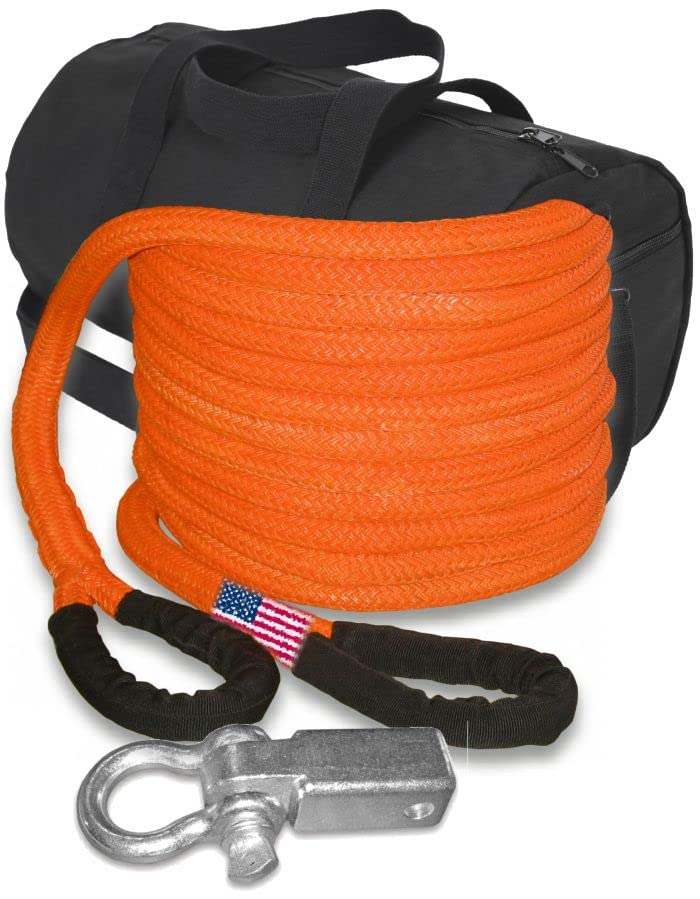 BILLET4X4 U.S. Made PolyGuard Kinetic Snatch Rope (4X4 Vehicle Recovery)