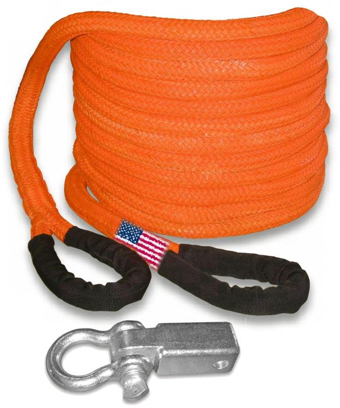 BILLET4X4 U.S. Made PolyGuard Kinetic Snatch Rope (4X4 Vehicle Recovery)