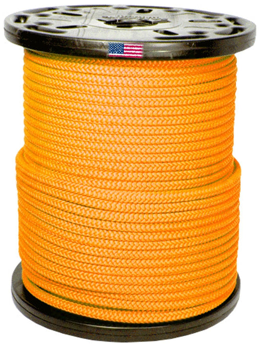 Safety Orange U.S. Made Synthetic Winchrope by-The-Foot (4X4 Vehicle Recovery)